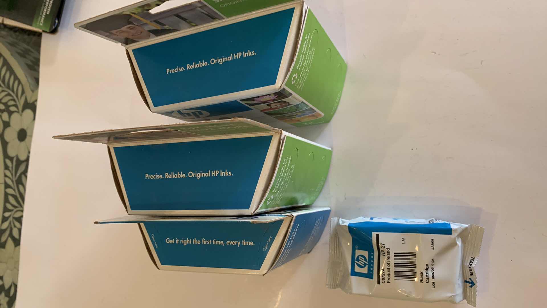 Photo 2 of HP INKJET CARTRIDGES 27 & 28