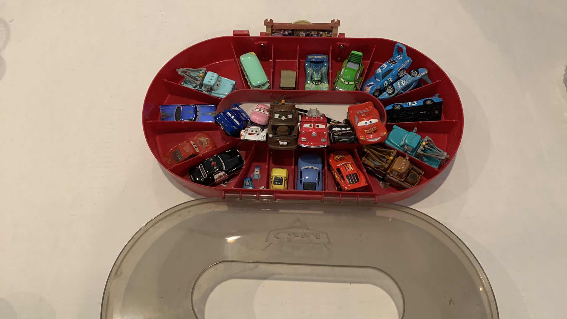 Photo 1 of DISNEY CARS CARRIER AND CARS