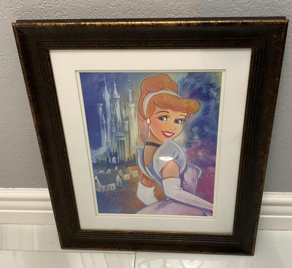 Photo 1 of DISNEY CINDERELLA ARTWORK 20” X 24”