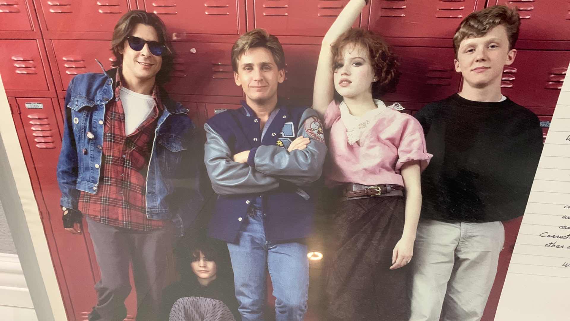 Photo 2 of BREAKFAST CLUB MOVIE POSTER 38” X 26”