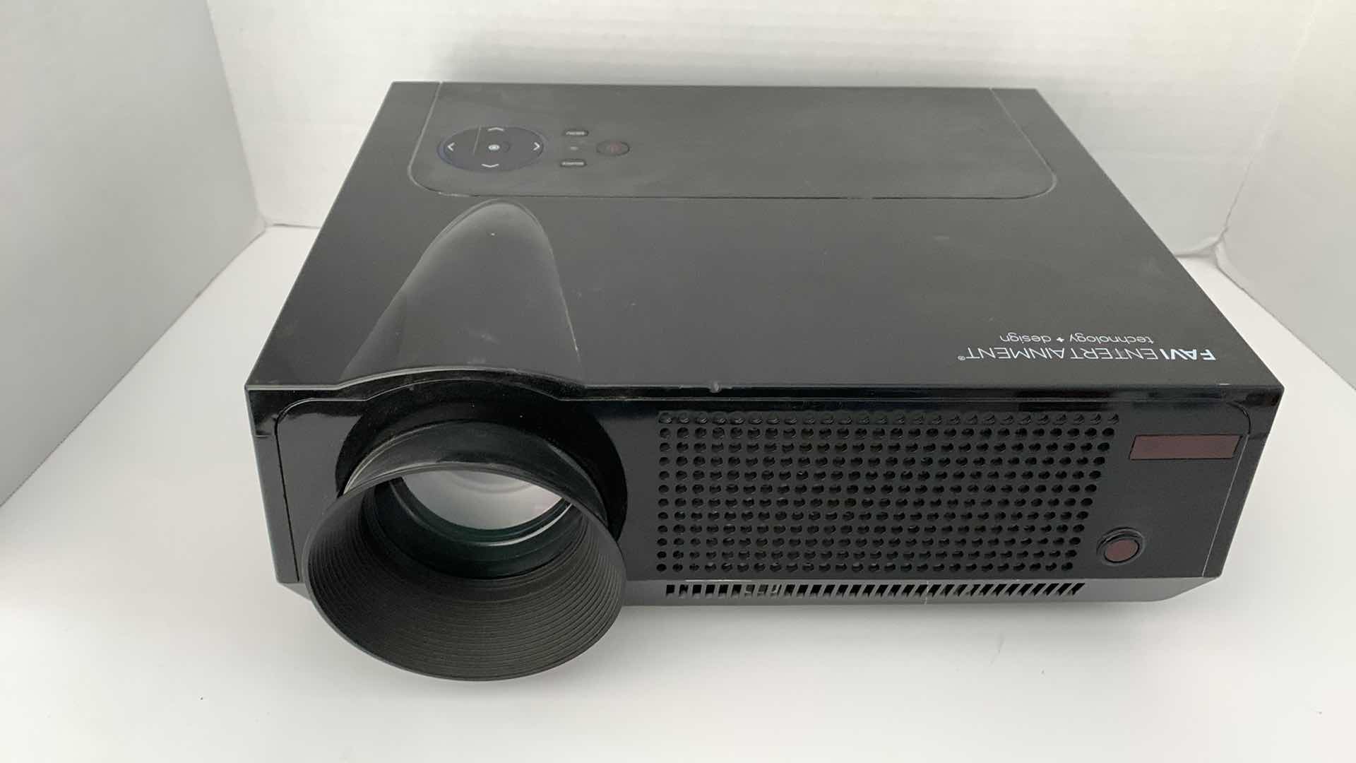 Photo 1 of FAVI ENTERTAINMENT VIDEO PROJECTOR MODEL RIOHD-LED-4T