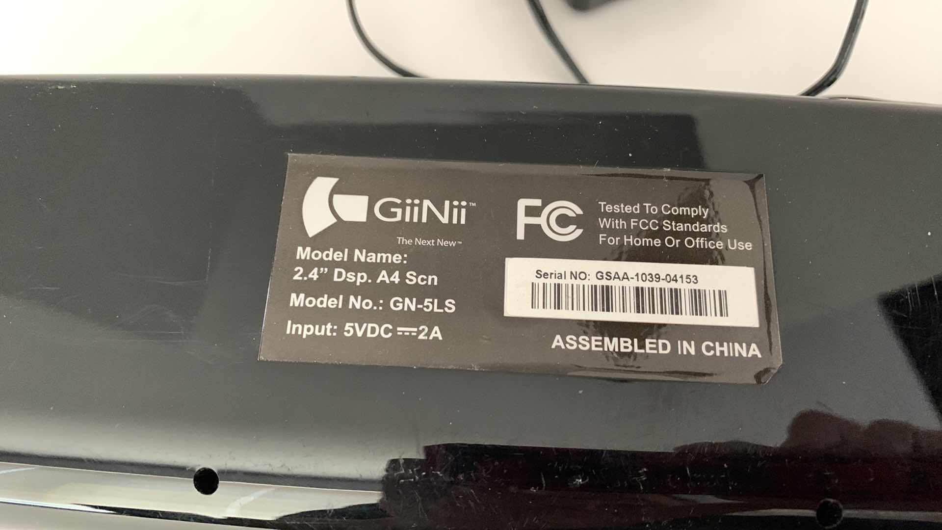 Photo 2 of GIINII GN-5LS SCANNER