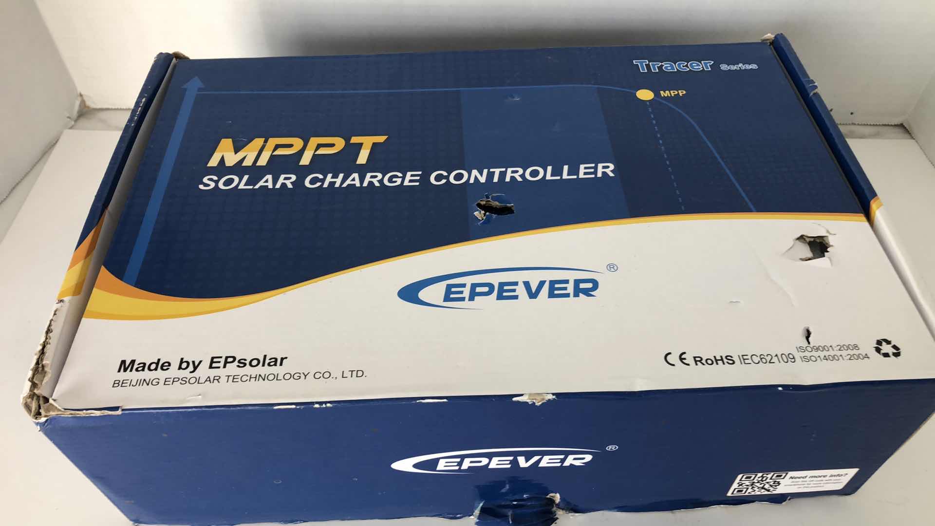 Photo 1 of EPSOLAR MPPT SOLAR CHARGE CONTOLLER TRACER SERIES