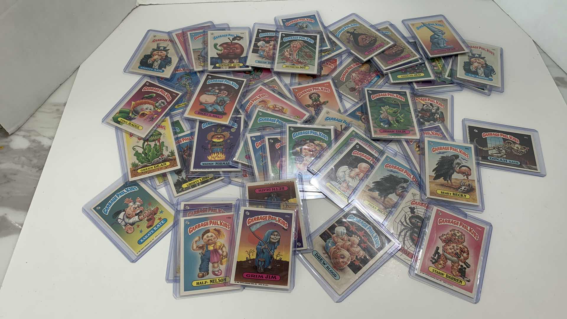 Photo 1 of GARBAGE PAIL KIDS COLLECTIBLE CARDS