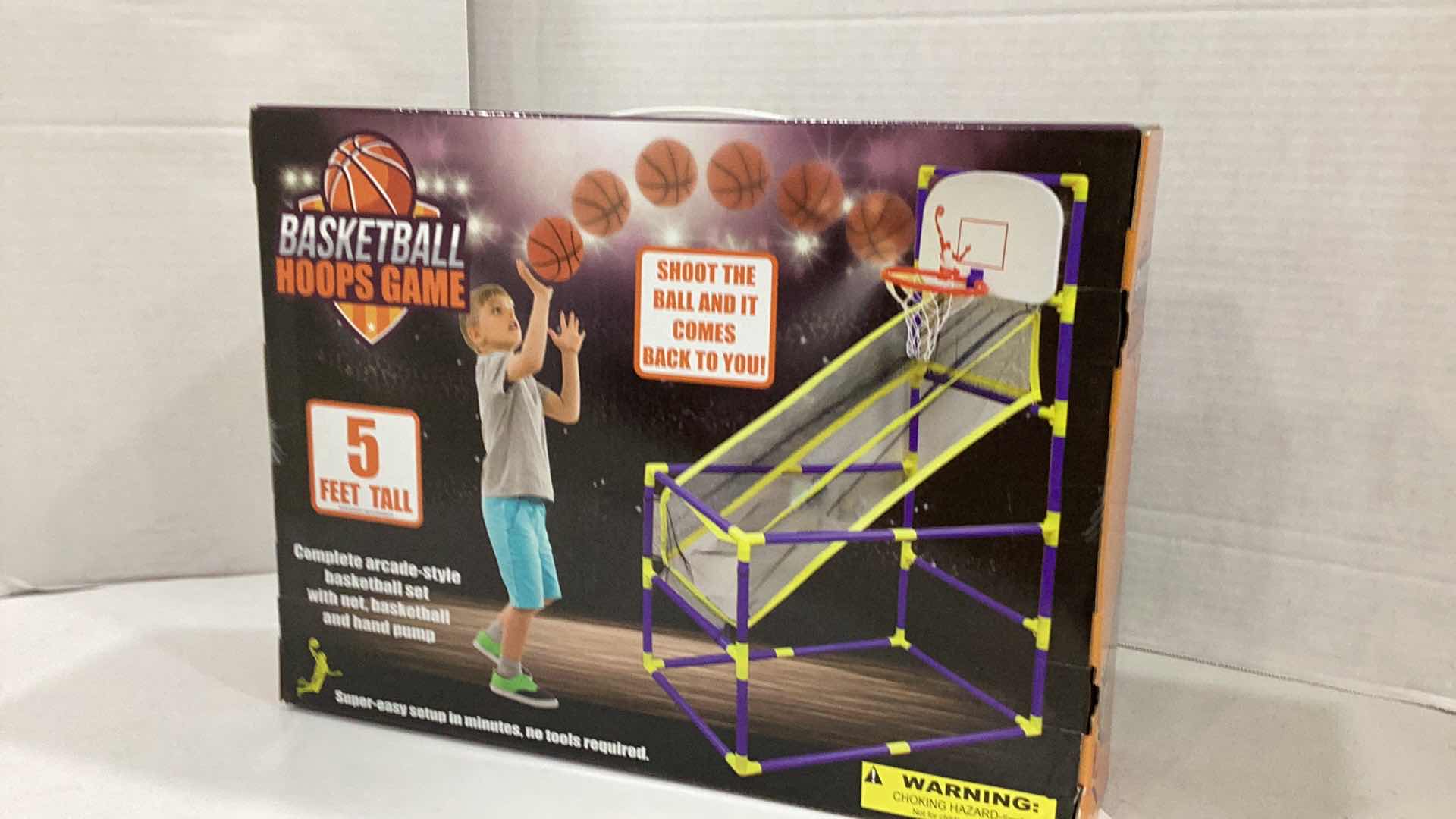 Photo 3 of NEW KID BASKETBALL HOOPS GAME TOY