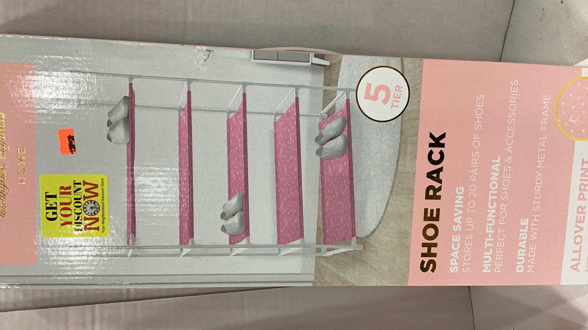 Photo 3 of 2PCS JUICY COUTURE SHOE RACKS