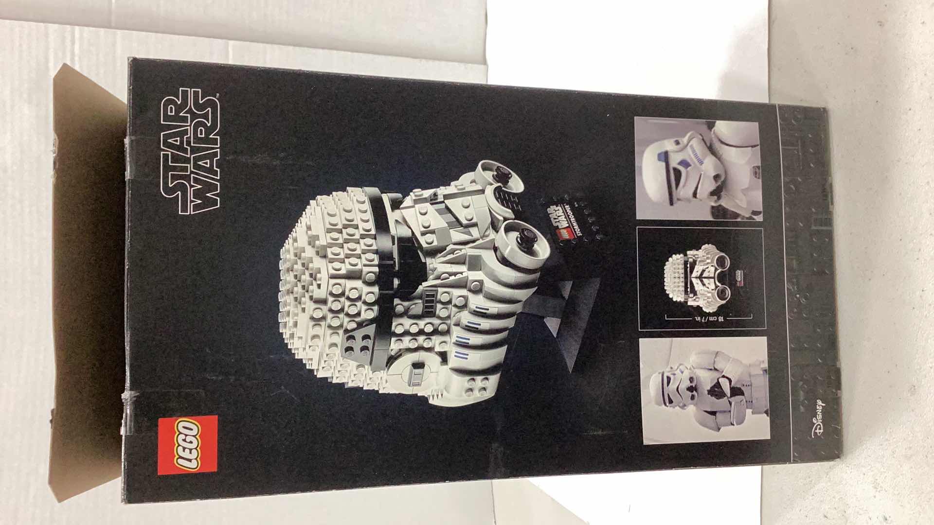 Photo 3 of LEGO STAR WARS STORMTROOPER HELMET