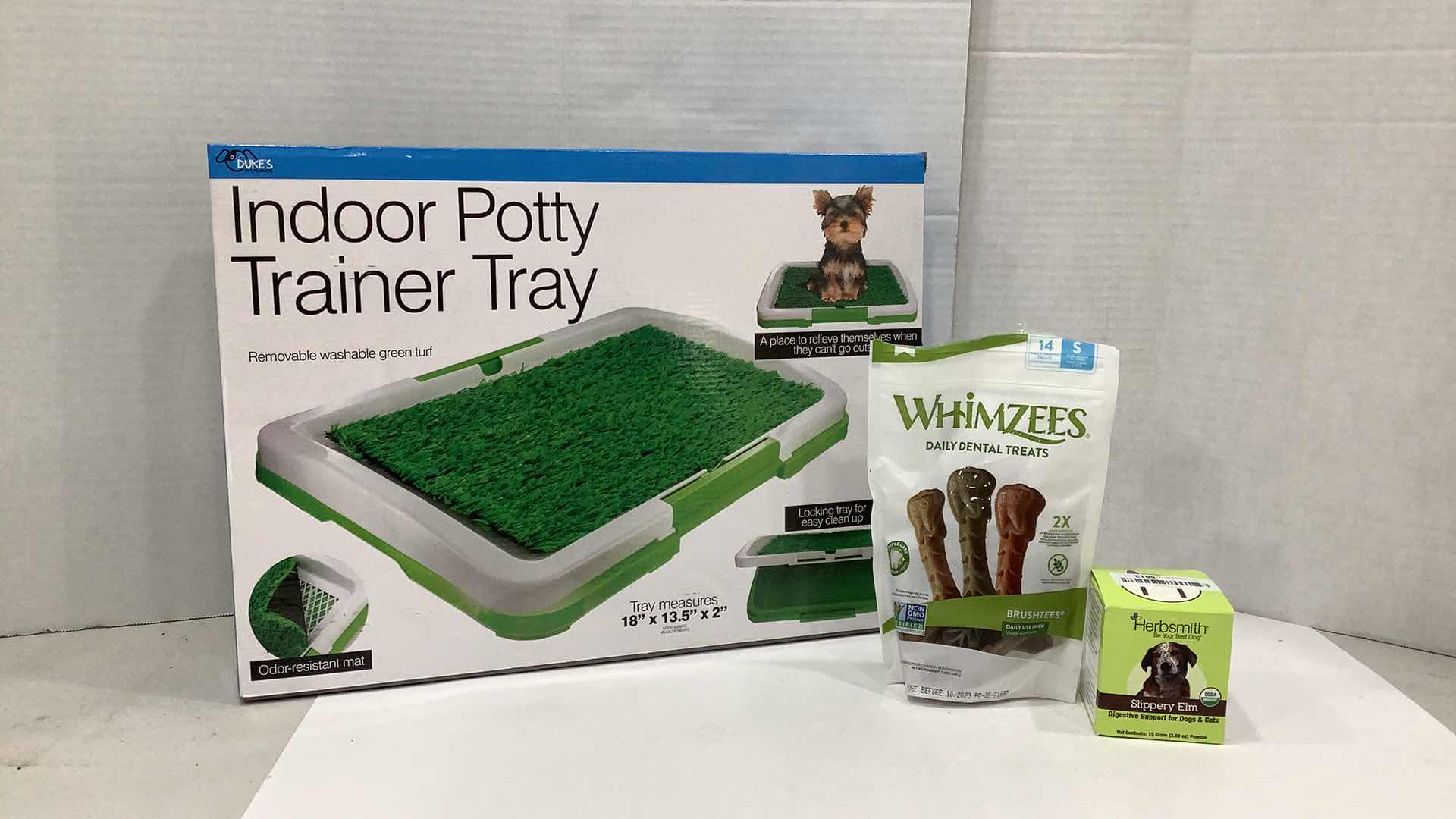 Photo 1 of 3 PCS DOG PET TRAINER TRAY AND TREATS