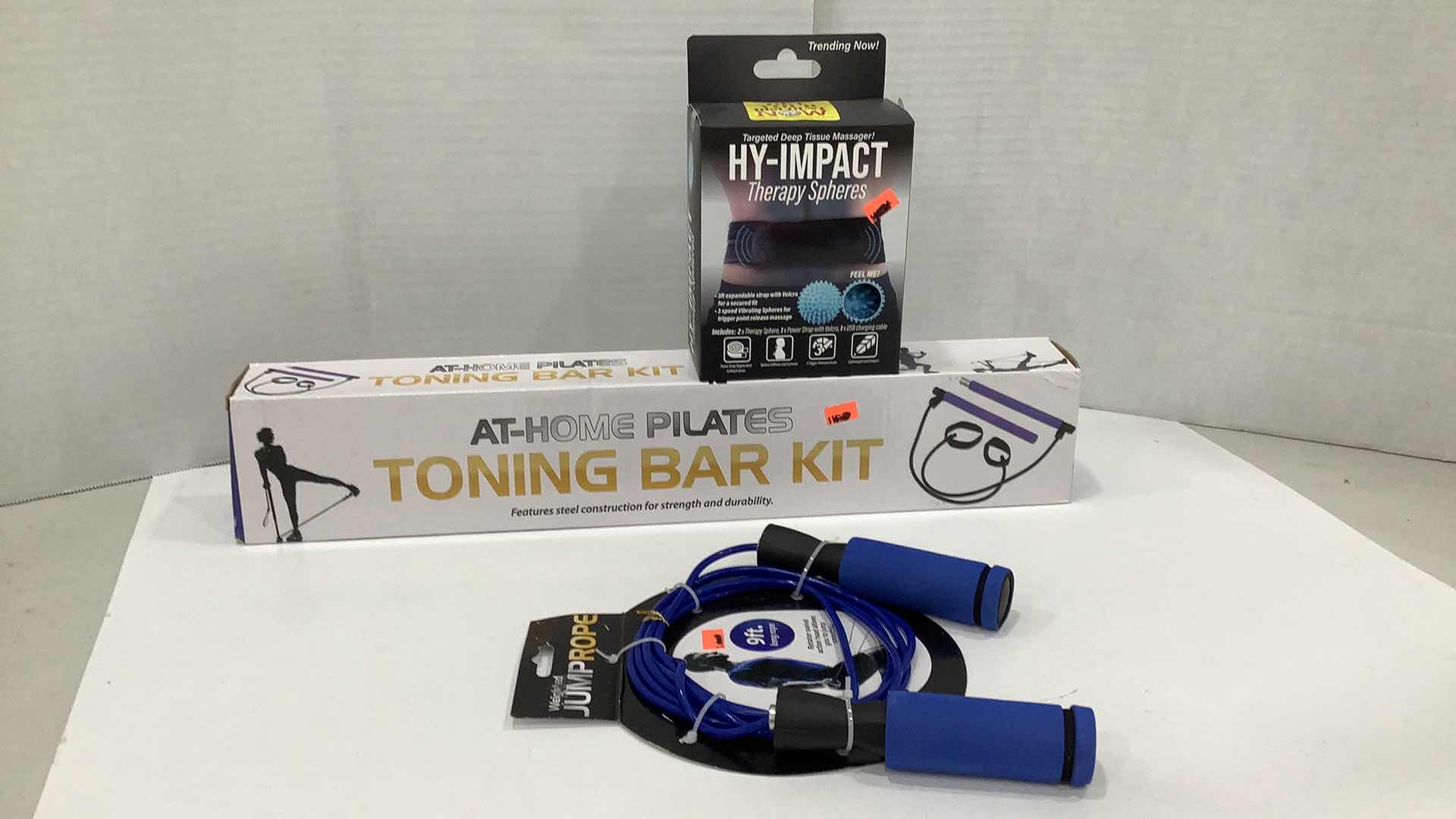 Photo 1 of 3 PCS NEW FITNESS ITEMS