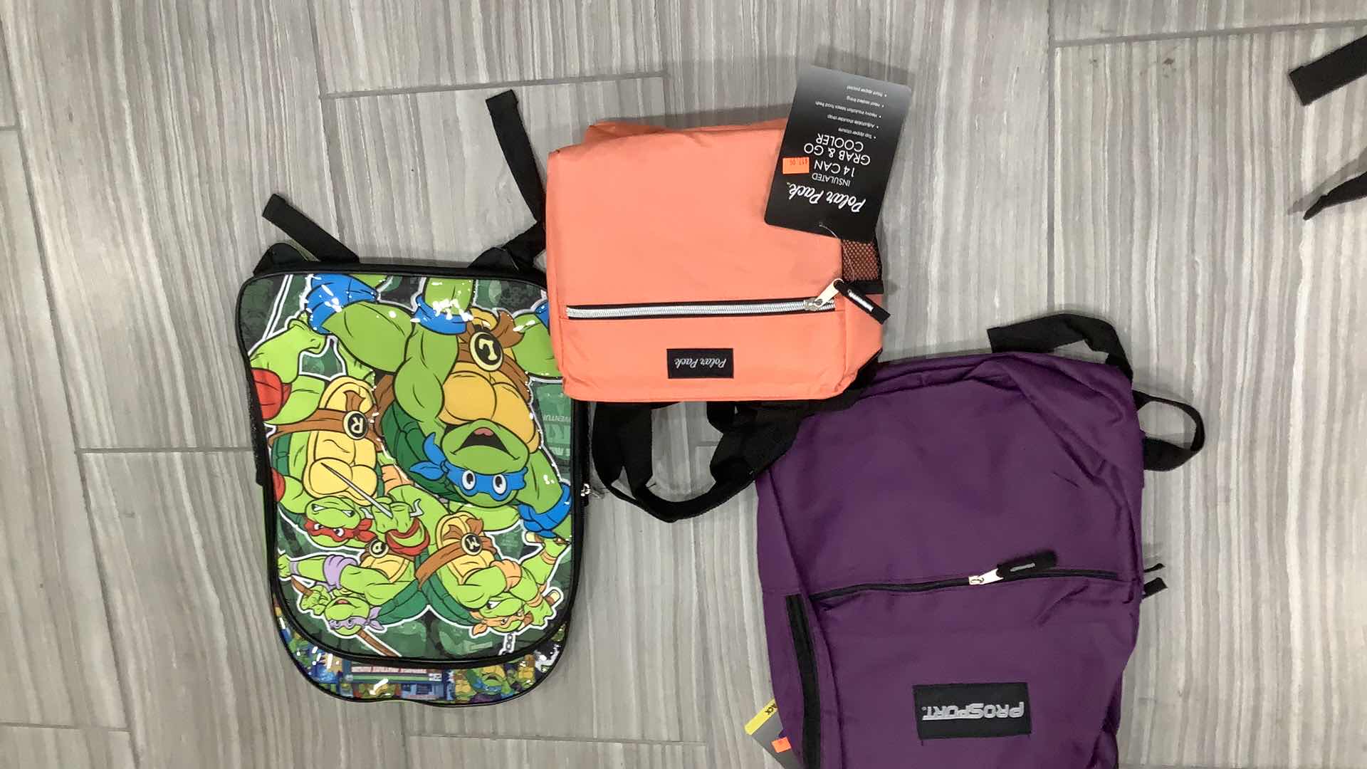 Photo 1 of 3  PCS ASSORTED DESIGNS BACKPACKS AND LUNCHPACK