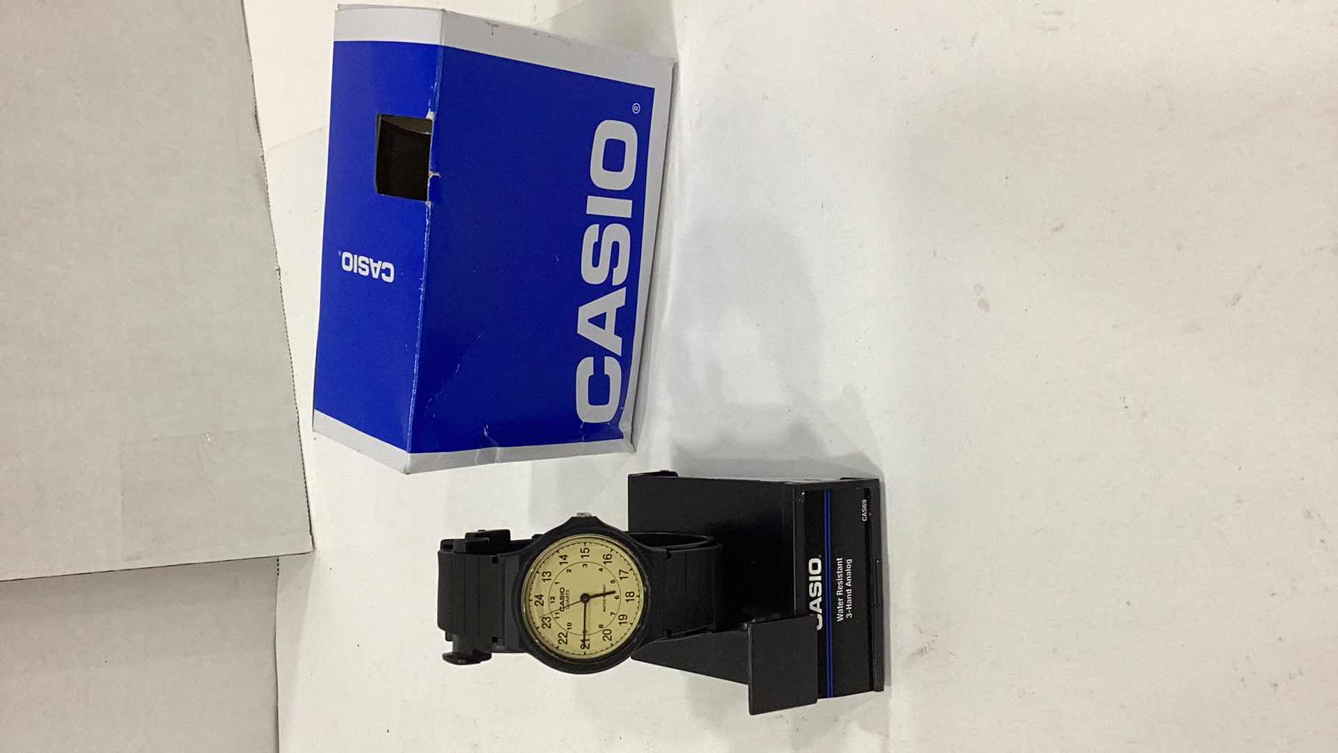 Photo 1 of CASIO UNISEX BLACK WATCH