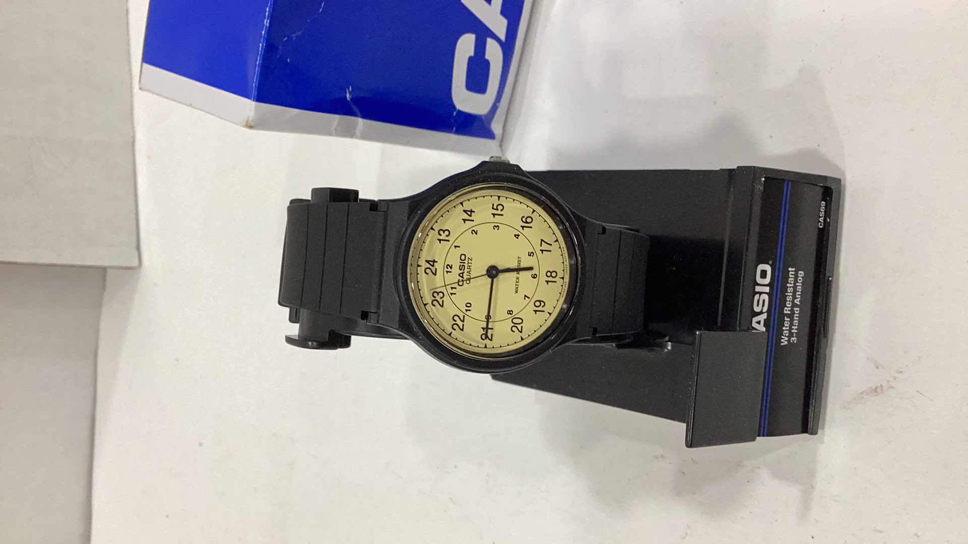 Photo 2 of CASIO UNISEX BLACK WATCH