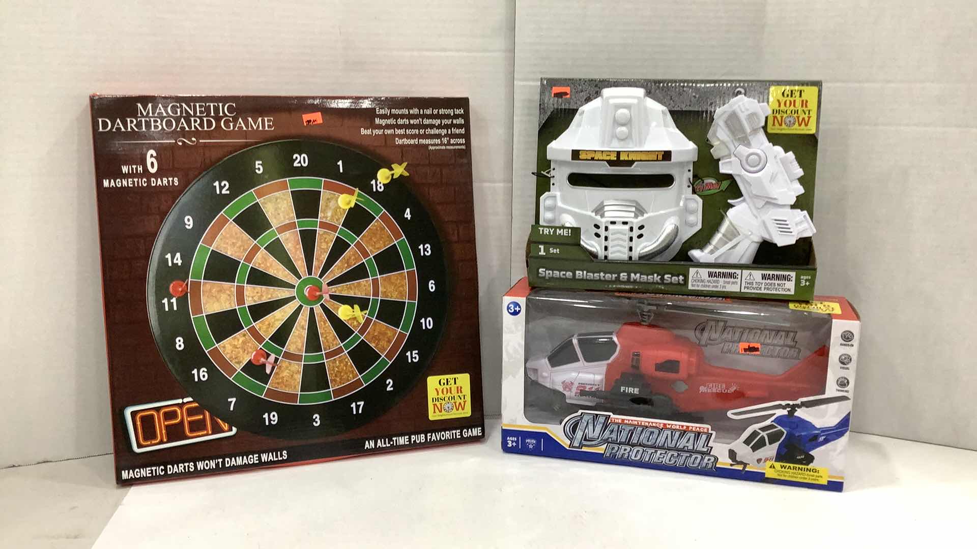 Photo 1 of 3 PCS NEW KID TOYS AND DART GAME