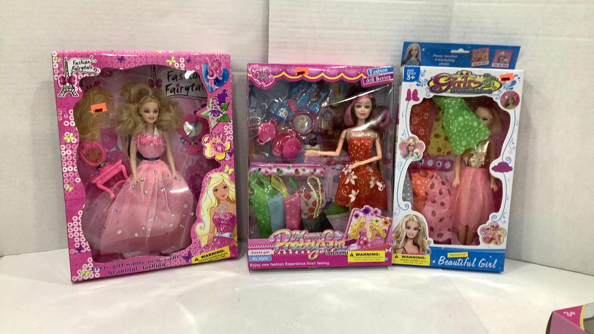 Photo 1 of 3 PCS NEW DOLLS TOYS