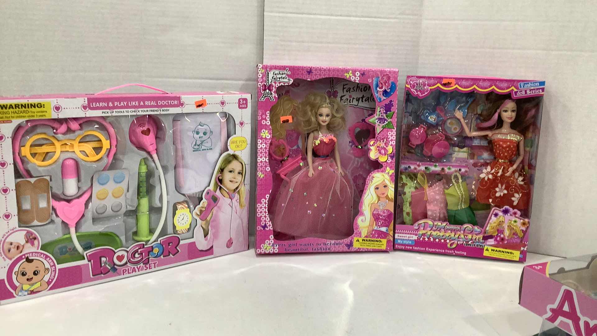 Photo 1 of 3 PCS NEW DOLLS AND DOCTOR PLAY SET TOYS