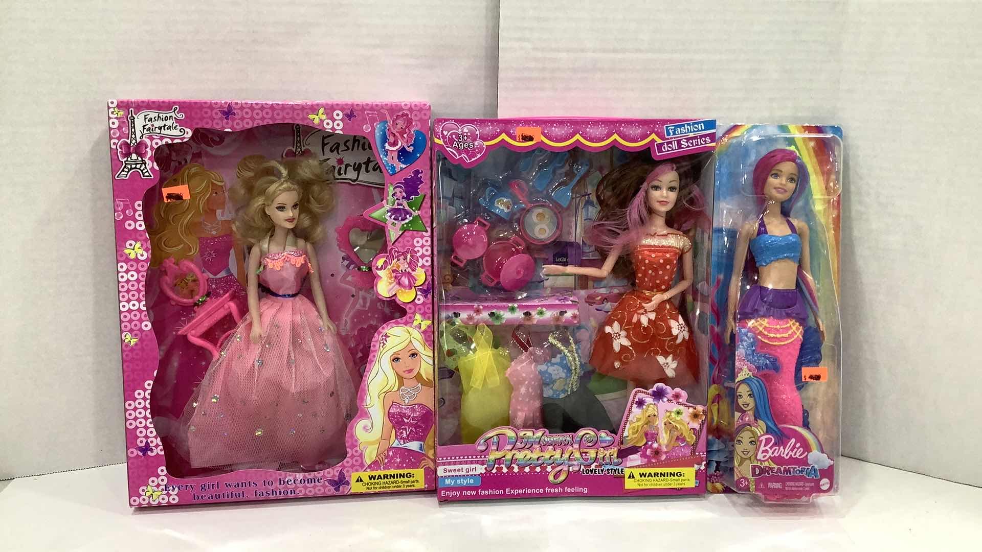 Photo 1 of 3 PCS BARBIE DOLL AND OTHER DOLLS