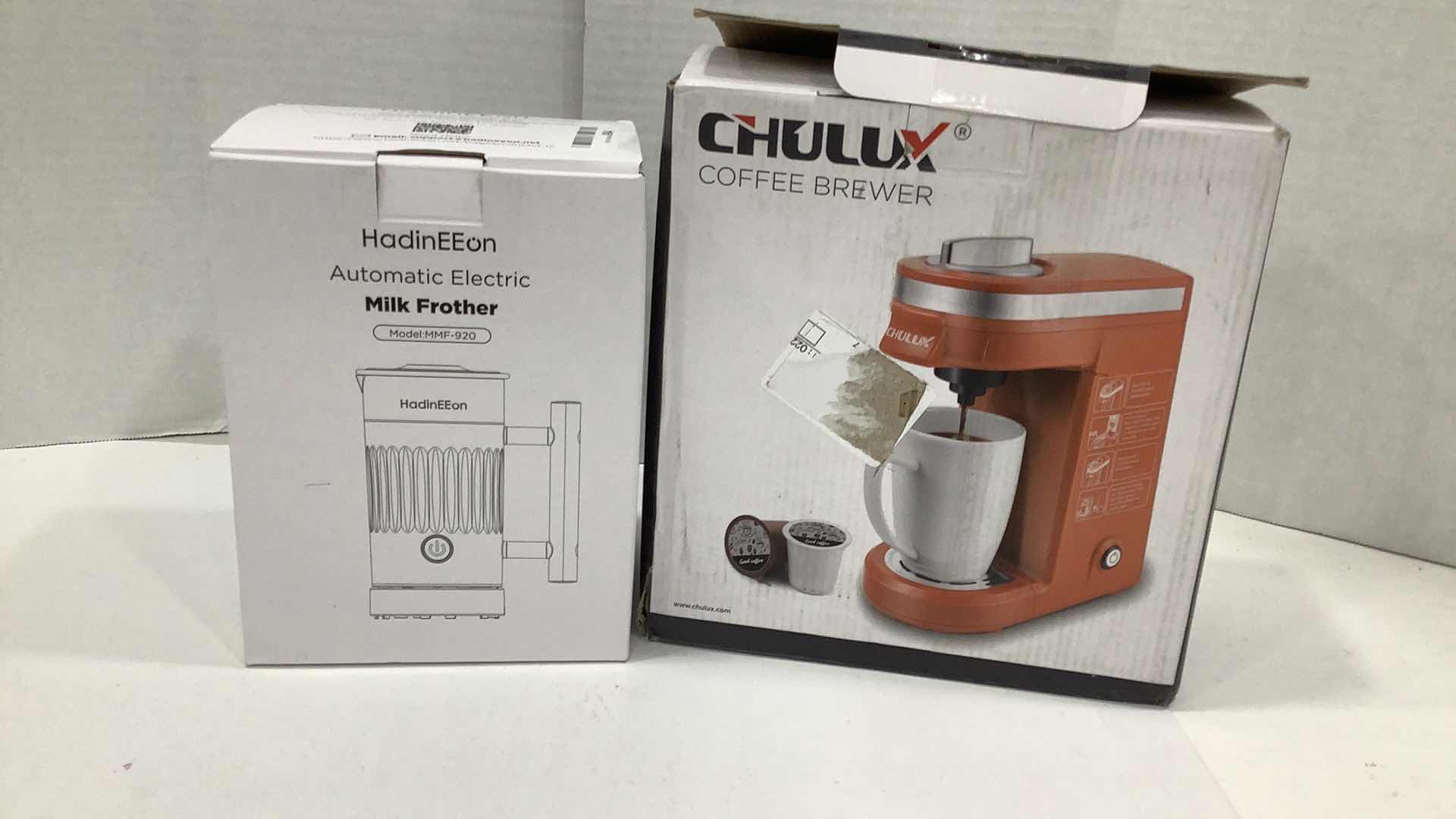 Photo 1 of CHULUX COFFEE BREWER AND MILK FROTHER