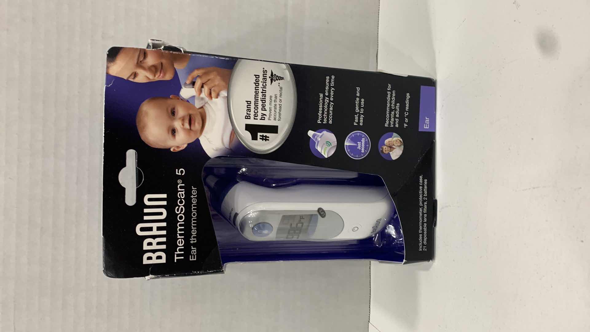 Photo 2 of BRAUN THERMOSCAN 5, THE FIRST YEARS BOTTLE WARMER, MOMCOZY BRA WITH PADS