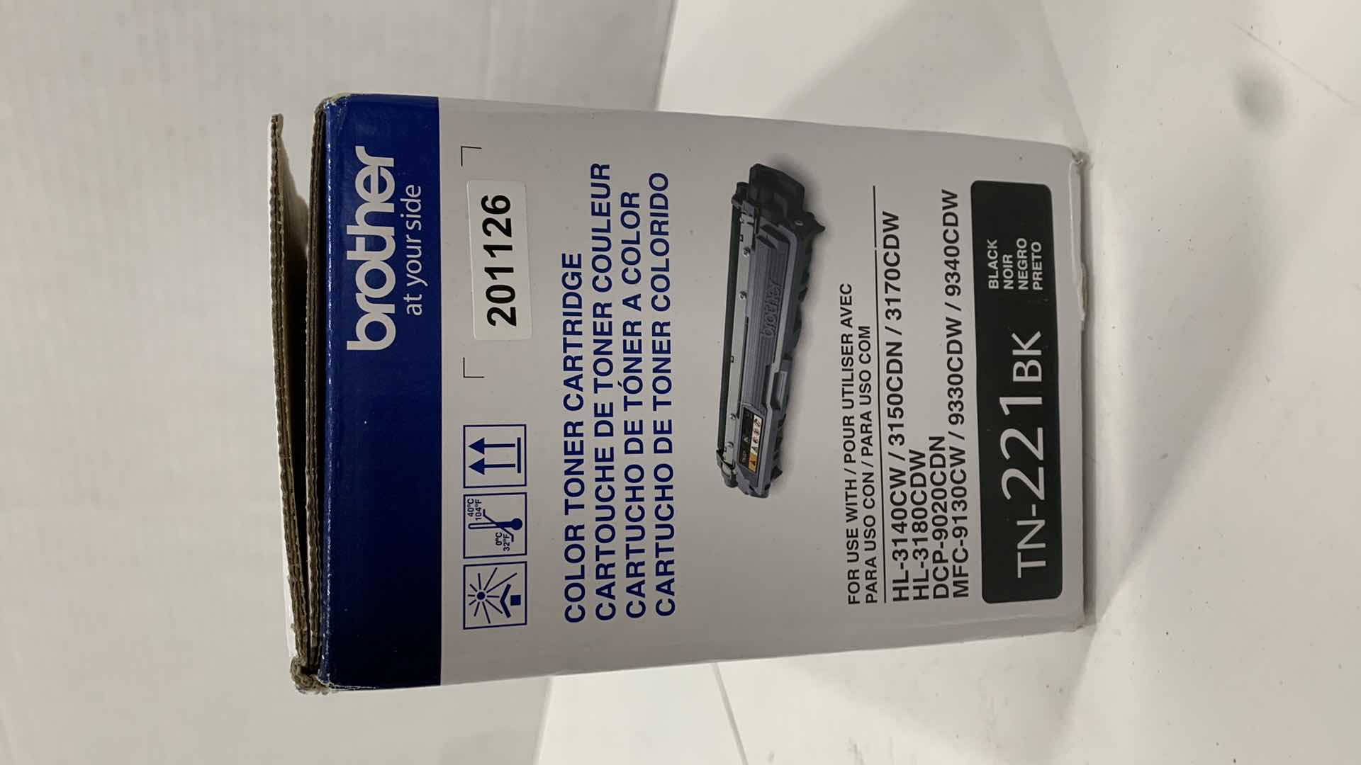 Photo 4 of BROTHER COLOR TONER CARTRIDGE TN-221 BK
