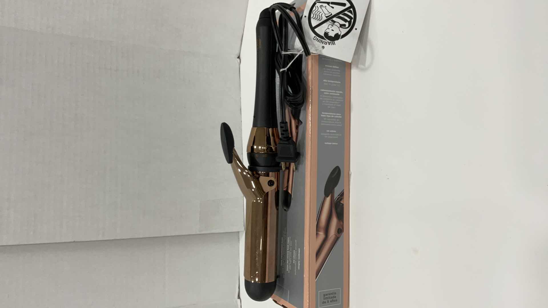 Photo 1 of CONAIR INFINITI PRO CURLING IRON 1 1/2 INCH ROSE GOLD TITANIUM