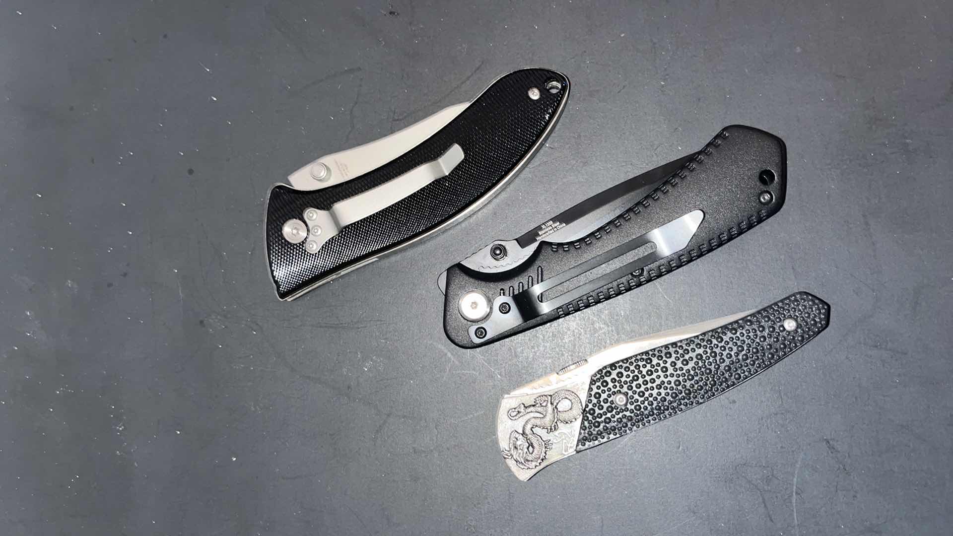 Photo 1 of KNIVES, SET OF 3- MAXAM, TOMAHWAK