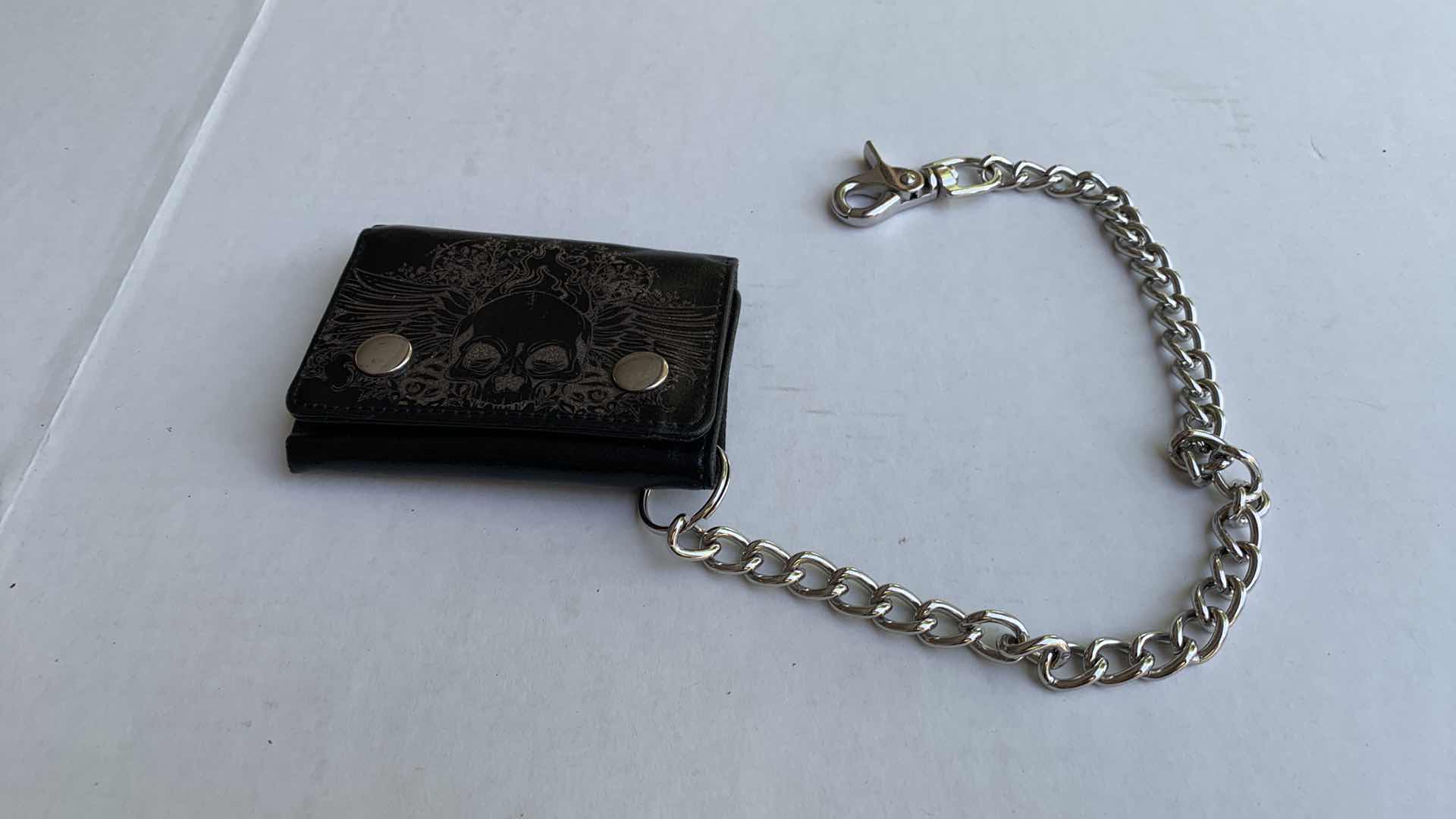 Photo 1 of LEATHER BIKER WALLET WITH CHAIN