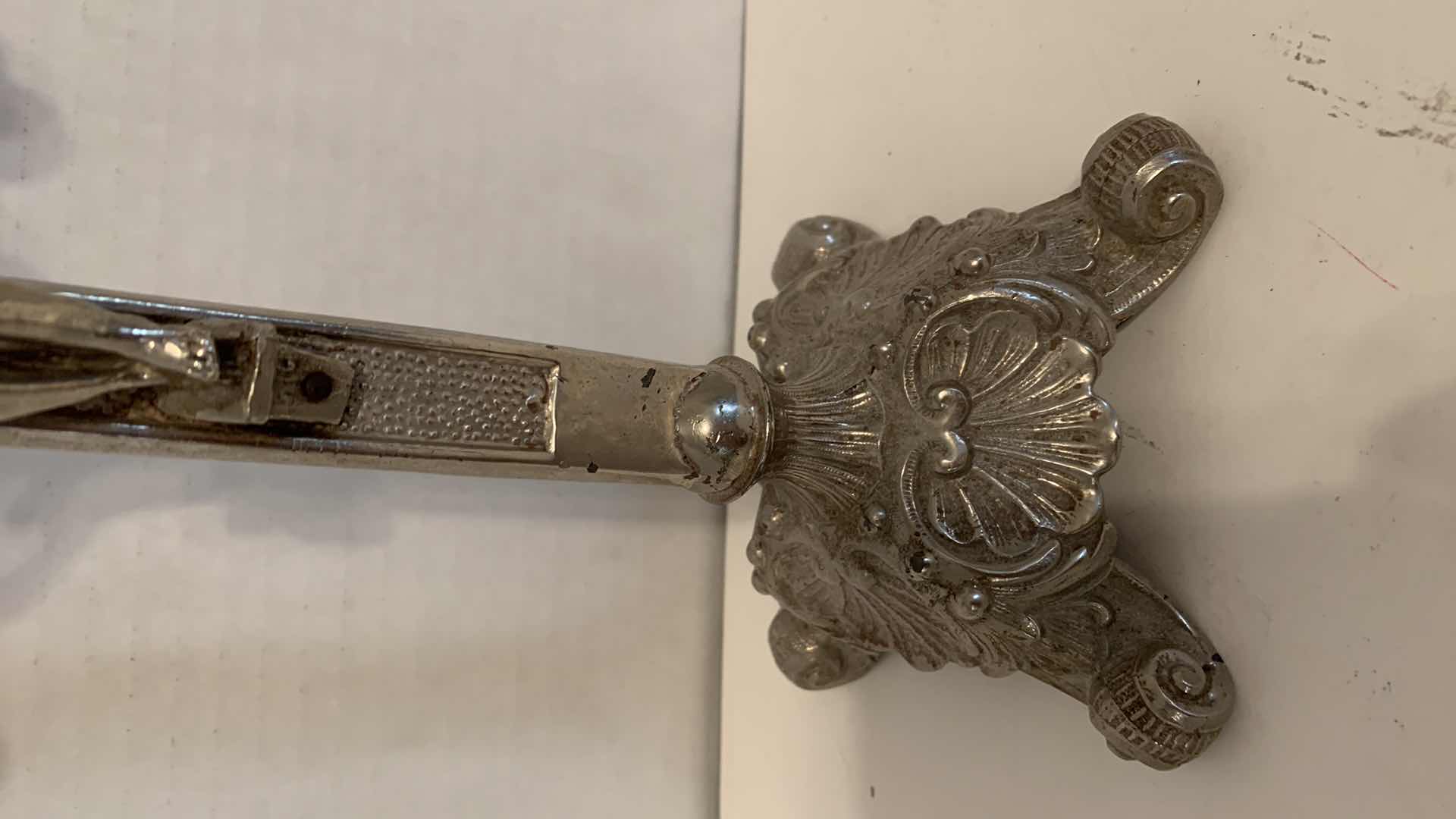 Photo 1 of VINTAGE HEAVY PLATED CRUCIFIX 13” TALL