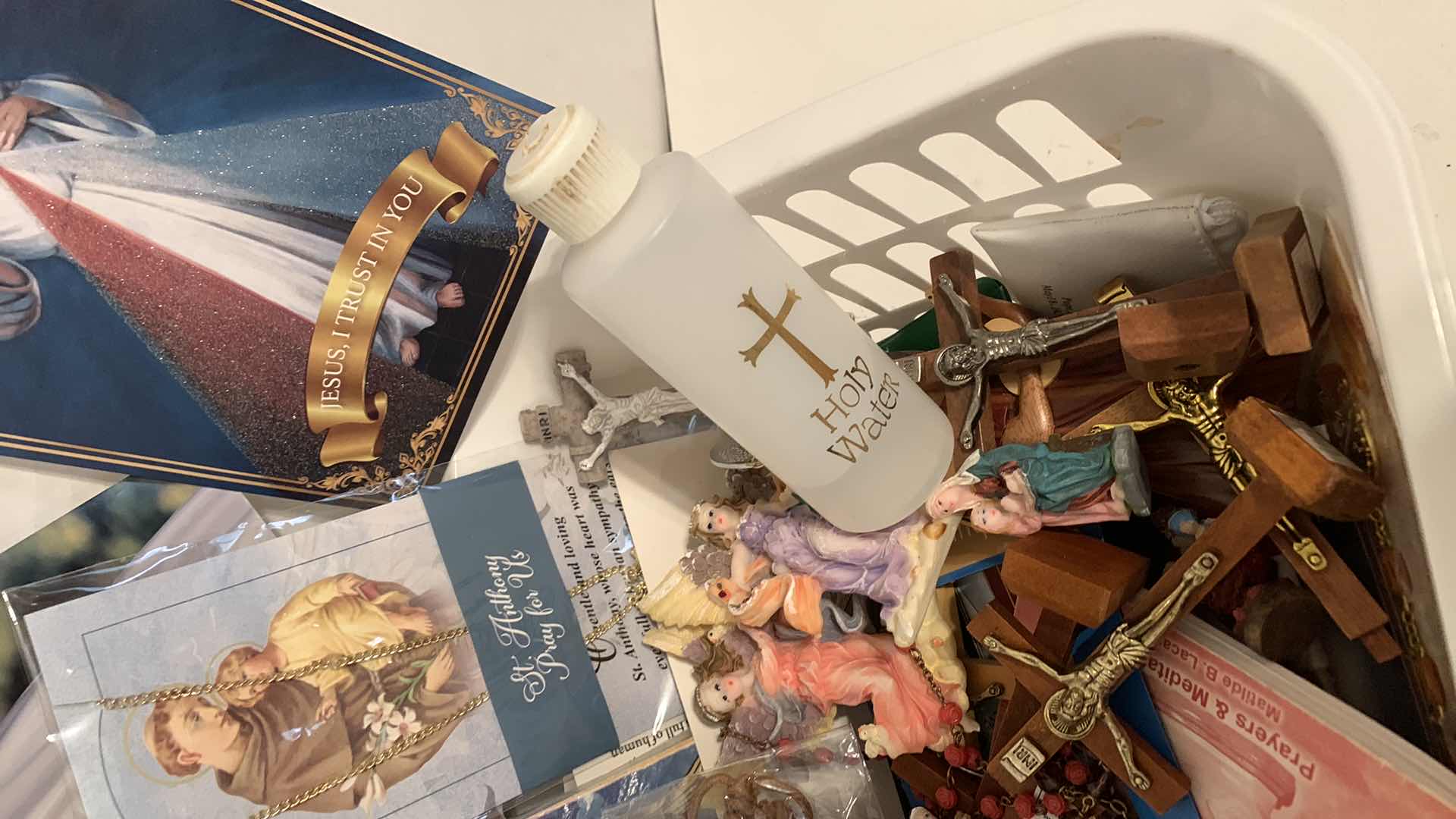 Photo 1 of ASSORTED  RELIGIOUS ITEMS