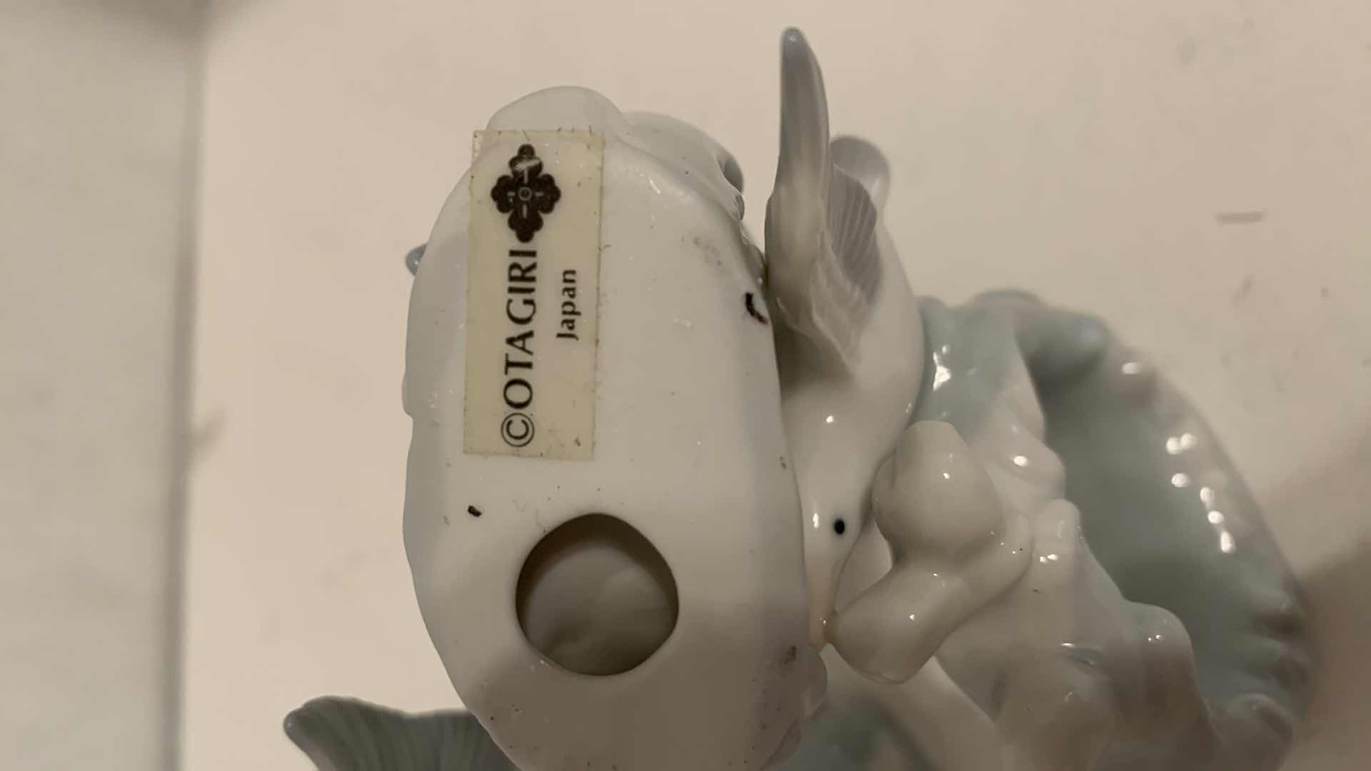 Photo 1 of PORCELAIN NAPKIN HOLDERS MADE IN JAPAN