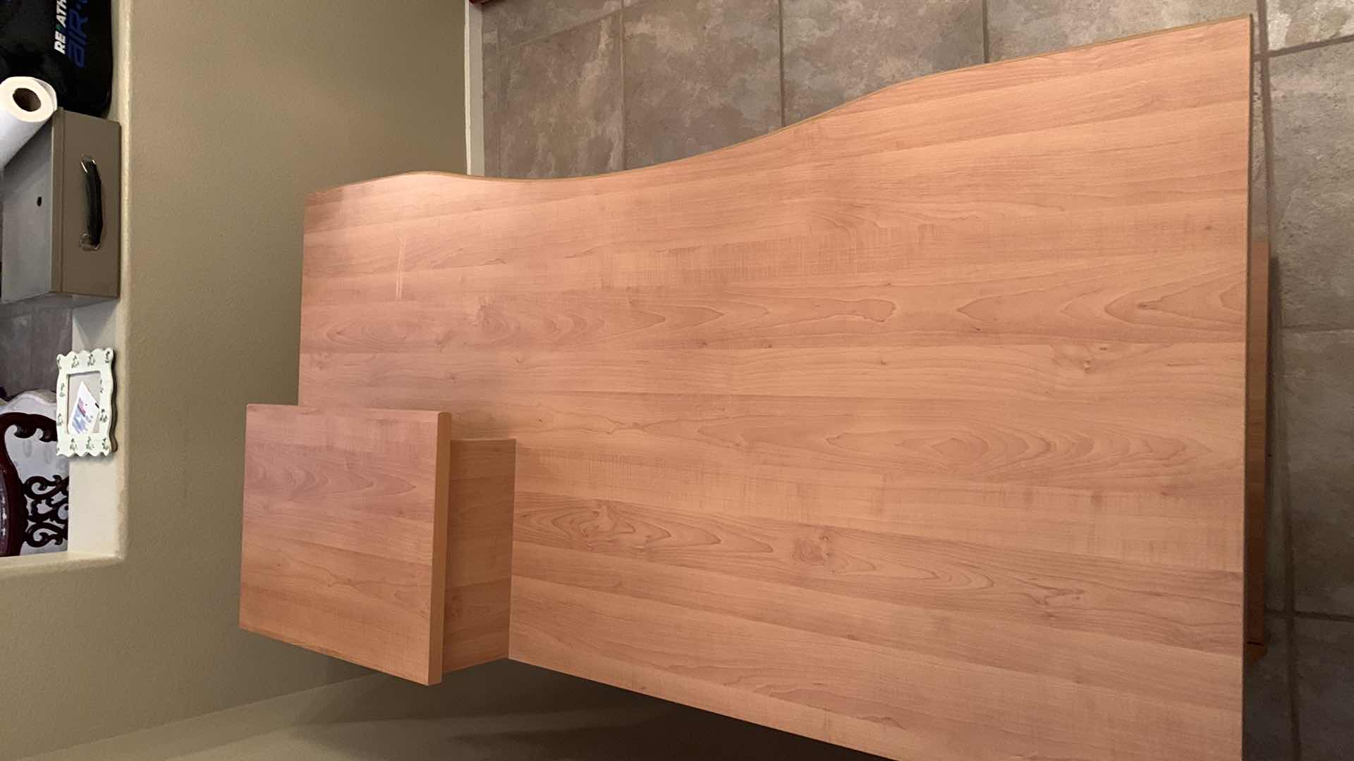 Photo 1 of WOODEN DESK 55” X 28” H 34”