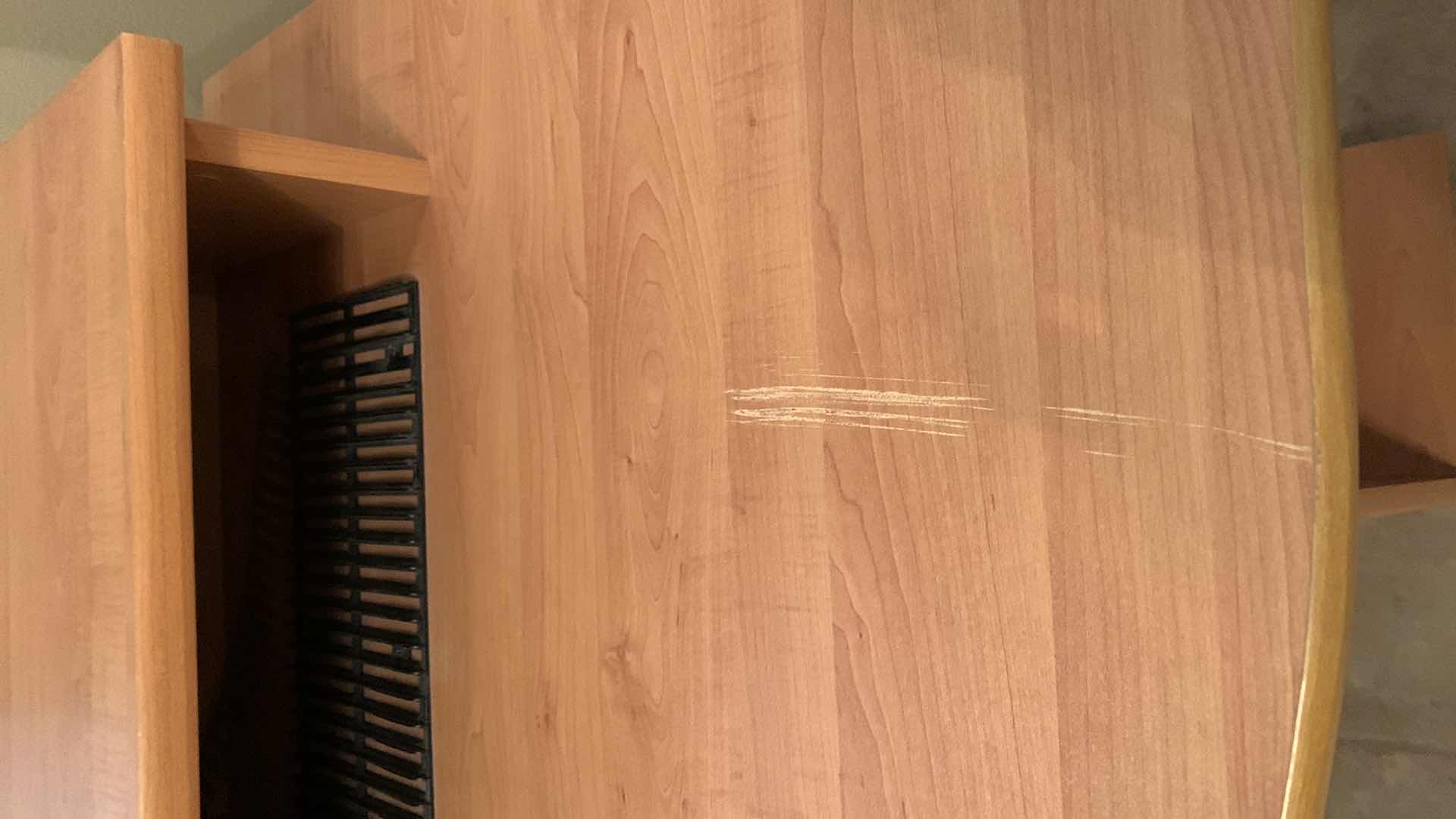 Photo 1 of WOODEN DESK 55” X 28” H 34”