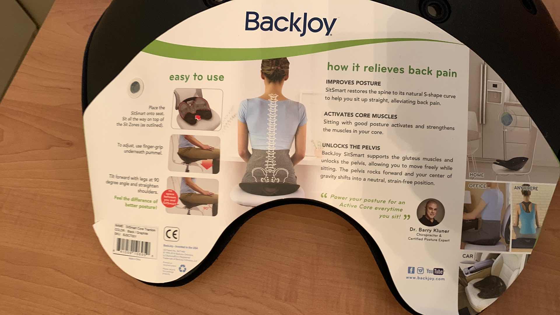 Photo 1 of BACKJOY SEAT PAD