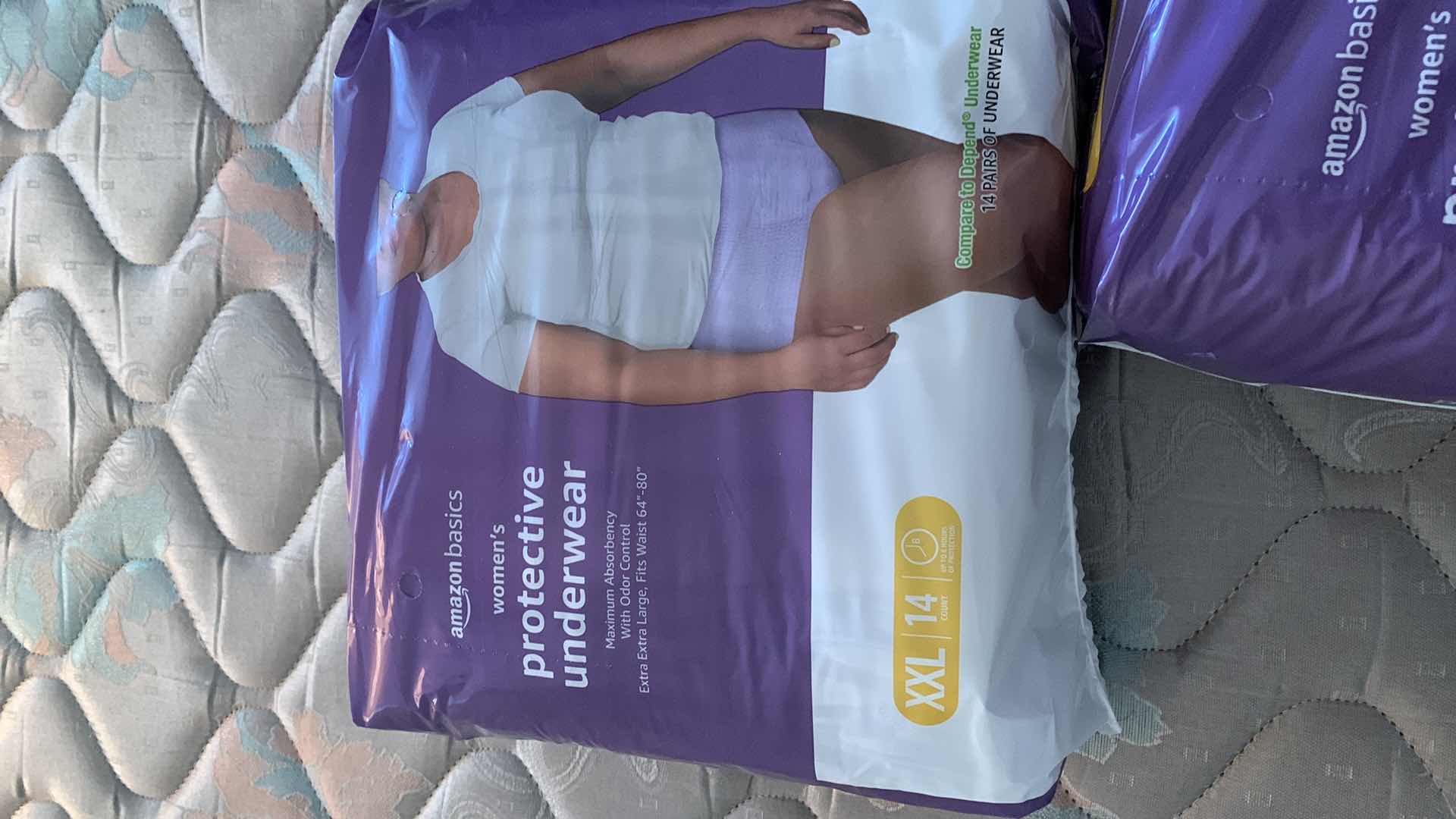 Photo 1 of WOMENS PROTECTIVE UNDERWEAR SIZE XXL
