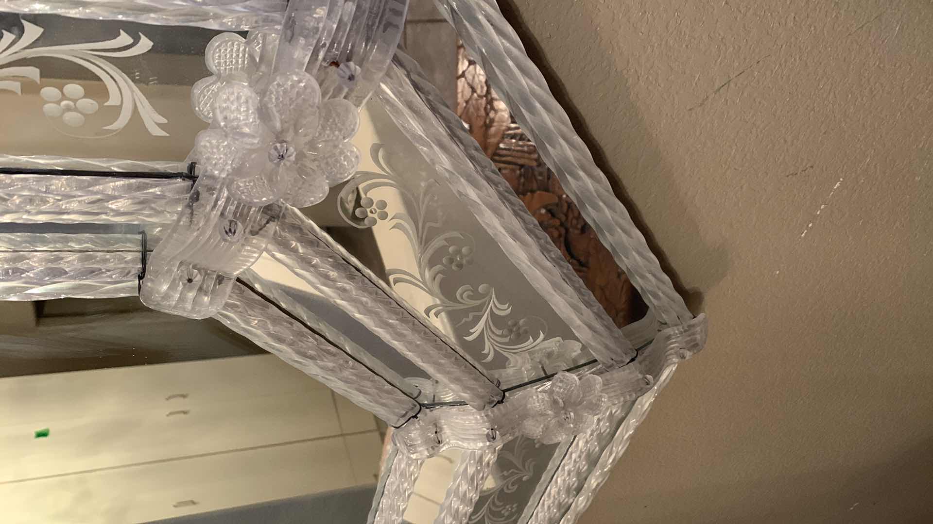 Photo 1 of LARGE EMBOSSED MULTI-LAYER MIRROR 36” X 47”