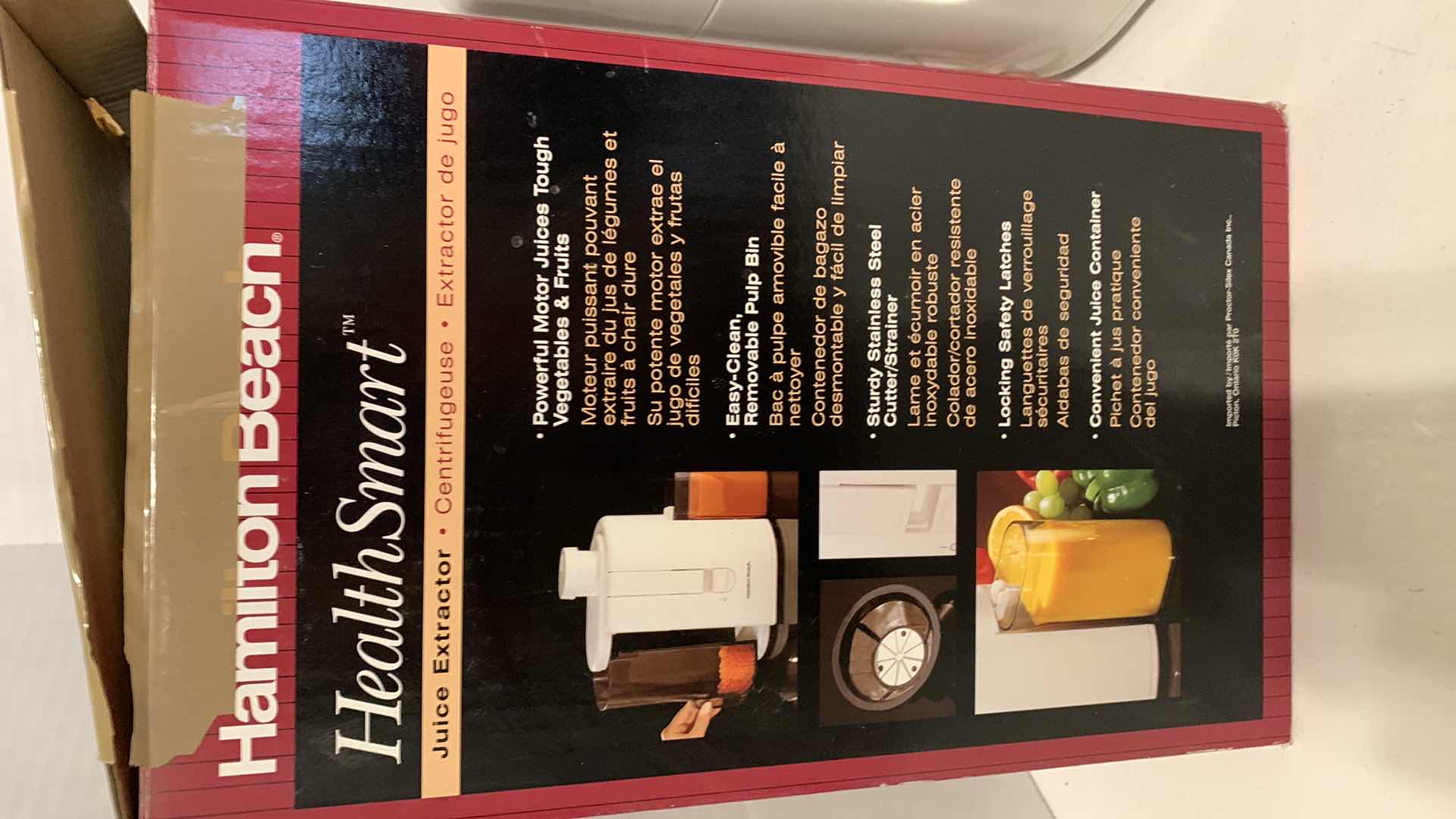 Photo 1 of HAMILTON BEACH JUICE EXTRACTOR