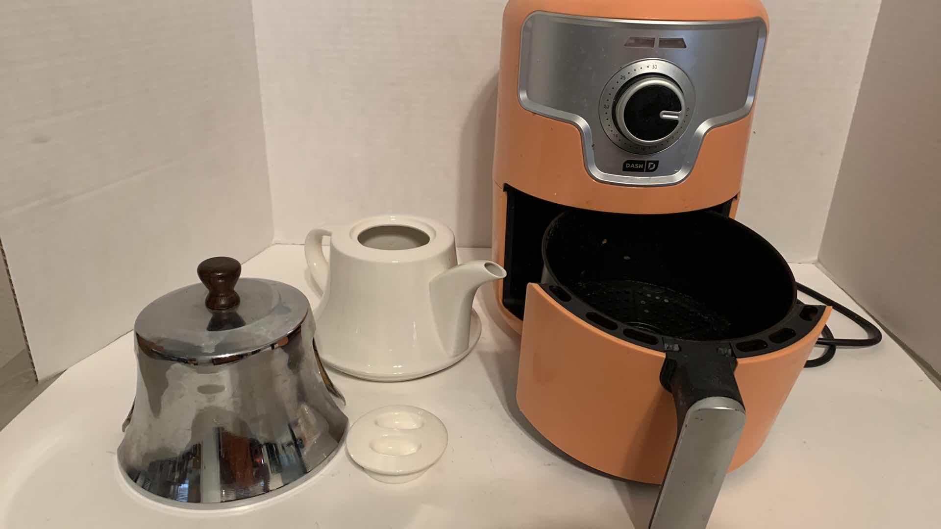 Photo 1 of DASH MINI AIR FRYER AND A TEA KETTLE