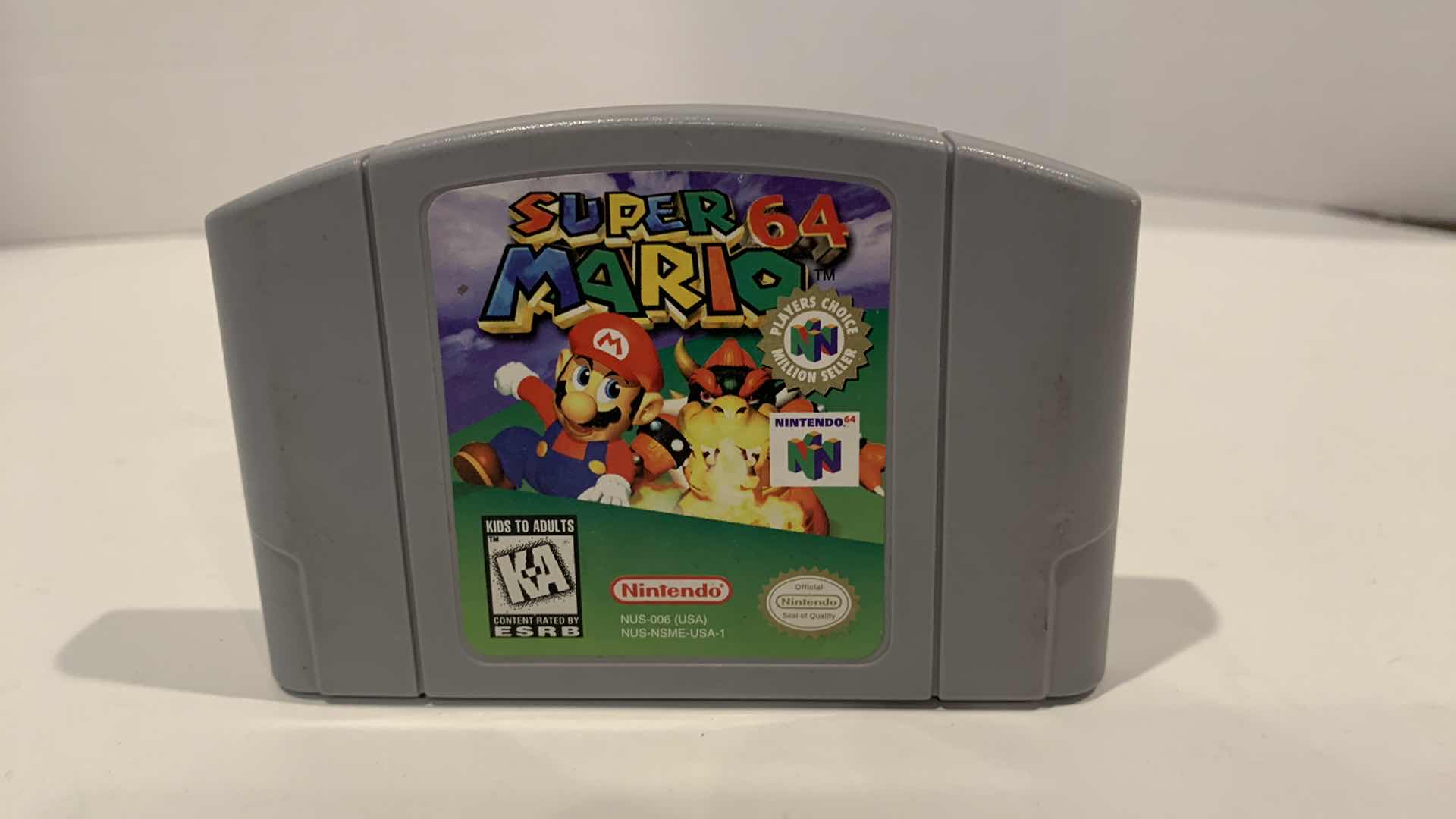 Photo 1 of SUPER NINTENDO N64 SUPER 64 MARIO GAME