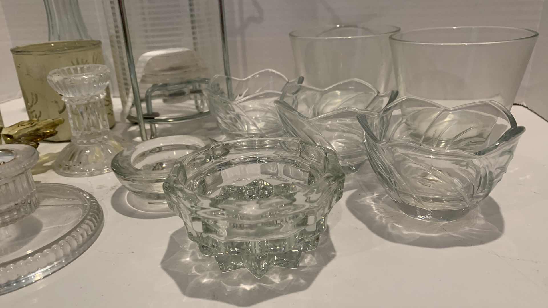 Photo 4 of ASSORTED GLASSWARE