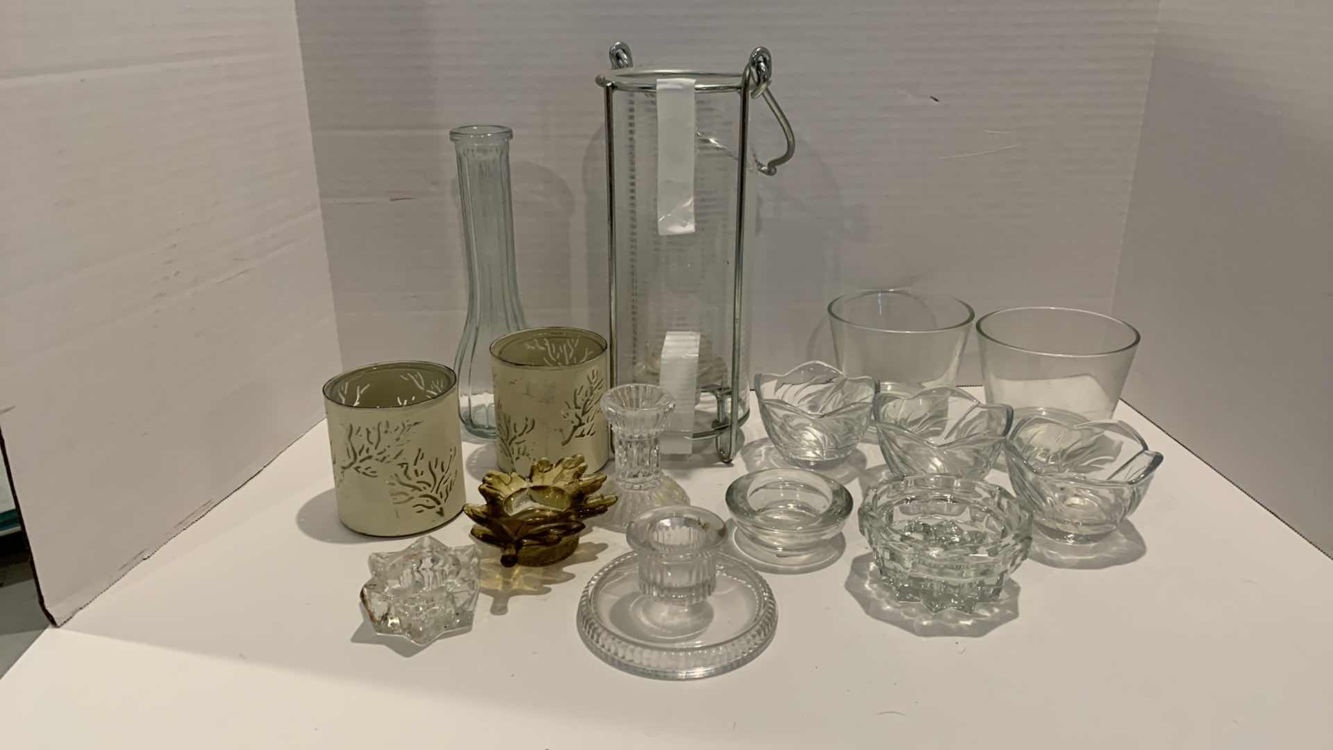 Photo 1 of ASSORTED GLASSWARE