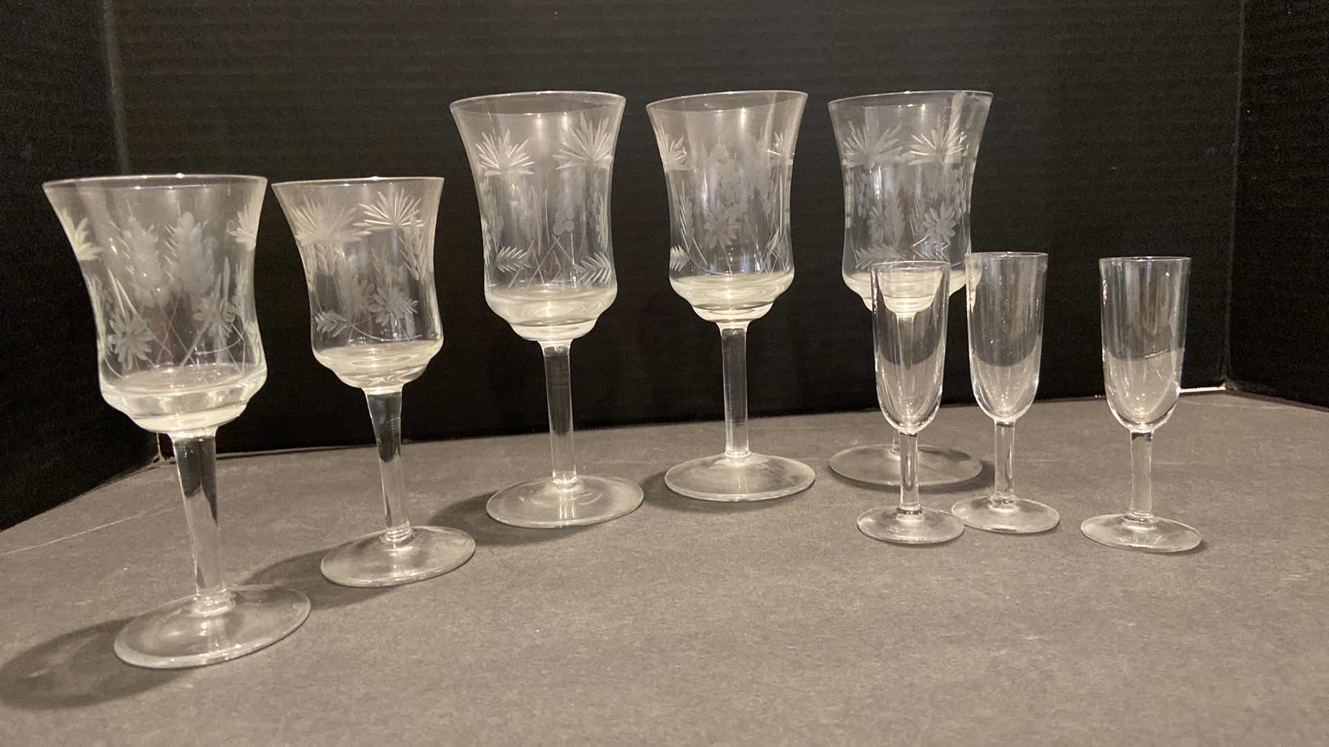 Photo 1 of CUT GLASS SET