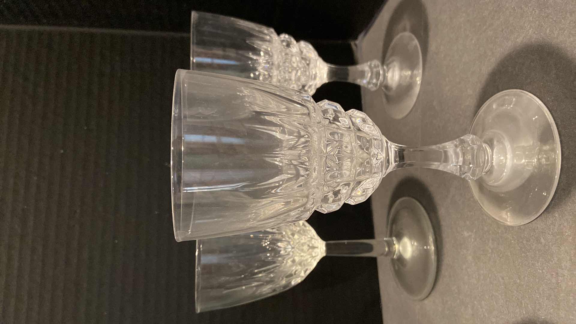 Photo 2 of CRYSTAL WINE GLASS SET