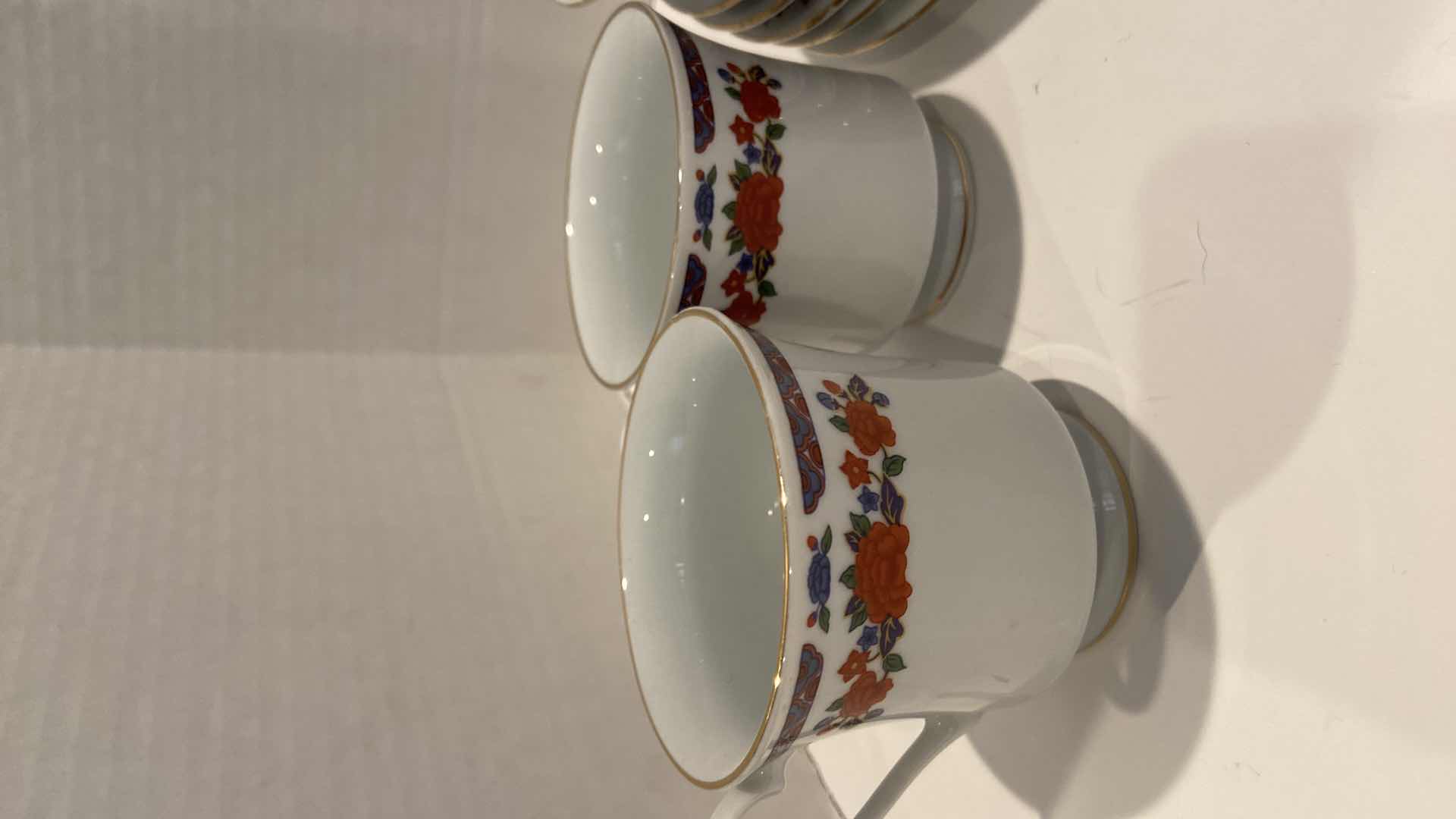 Photo 4 of CROWN MING FINE CHINA DINNERWARE SET OF 12