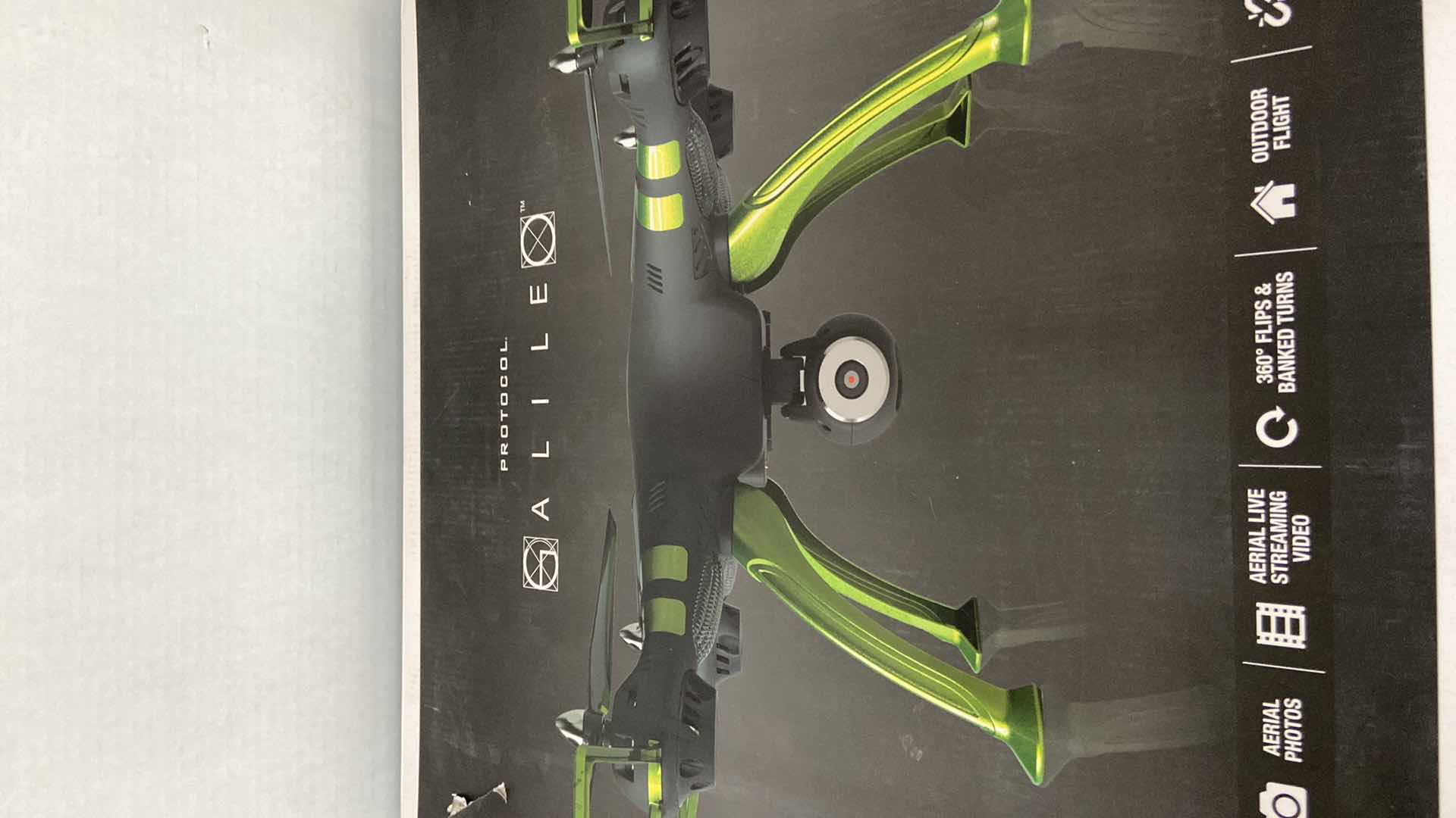 Photo 1 of GALILEO PROTOCOL DRONE --- Missing power supply and phone holder.