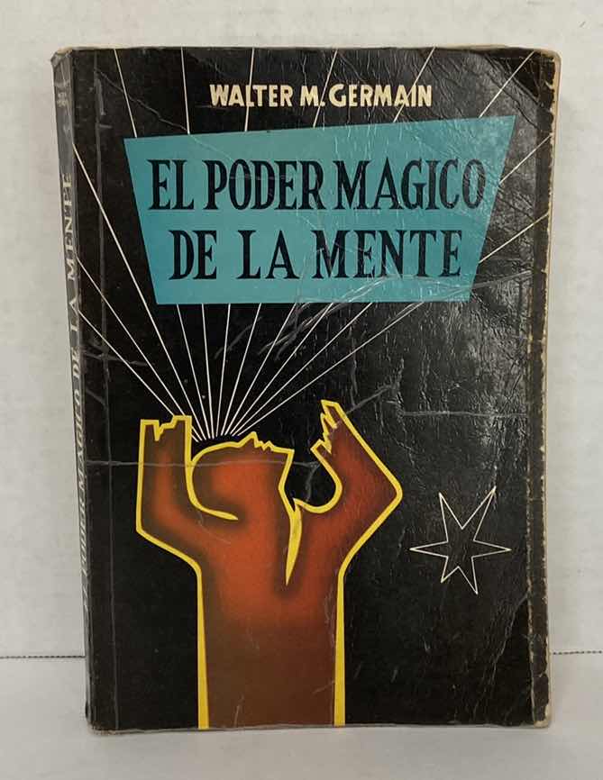 Photo 1 of EL PODER MAGICO DE LA MENTE WALTER M. GERMAIN 1965 PAPERBACK CB