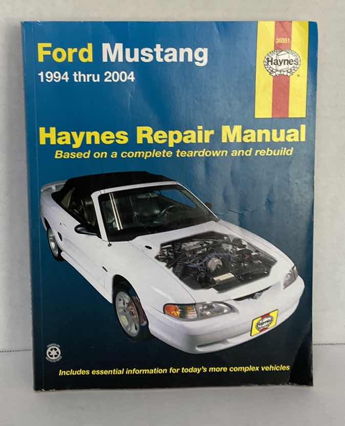 Photo 1 of FORD MUSTANG REPAIR MANUAL 1994 THRU 2004