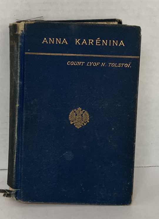 Photo 1 of ANNA KARÉNINA COUNT LYOF N. TOLSTOI 1886