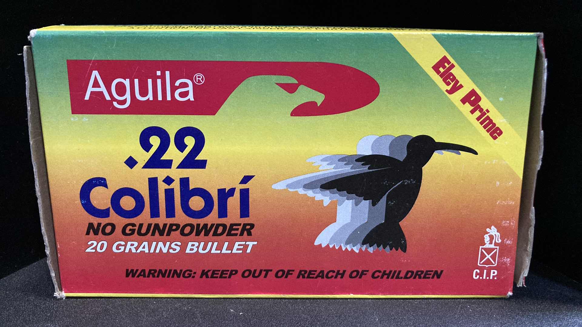 Photo 1 of NEW AGUILA 22CAL NO GUNPOWDER 20 GRAIN AMMO (500)