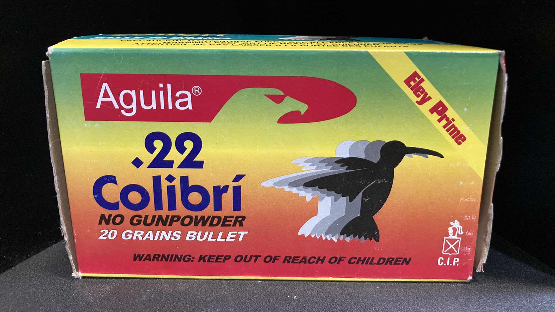 Photo 1 of NEW AGUILA 22CAL NO GUNPOWDER 20 GRAIN AMMO (500)