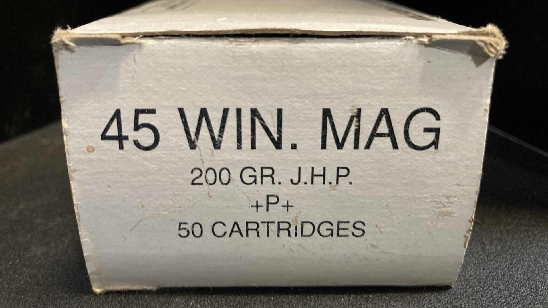 Photo 2 of 45 WIN MAG 200 GRAIN PLUS P PLUS AMMO (50)