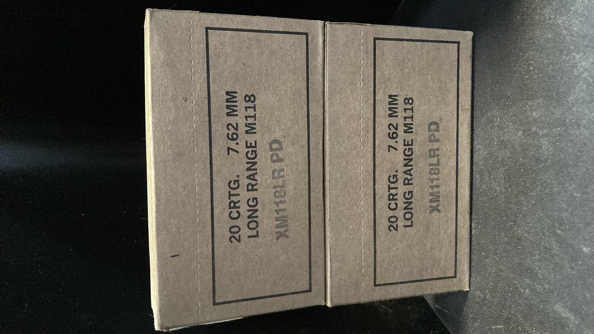 Photo 1 of 7.62MM LONG RANGE M118 XM118LR PD AMMO (40)